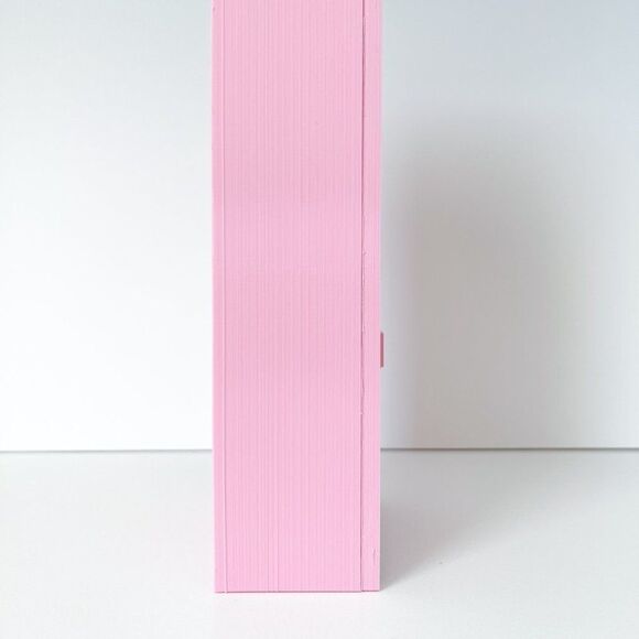 Armoire for Dolls 1:6 Scale Baby Pink Furniture 12” Barbie Integrity Blythe - Picture 4 of 7